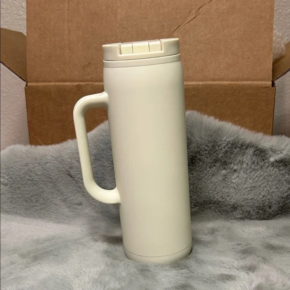 Starbucks Cream Tall Travel Mug with Side Handle - Picture 3 of 6